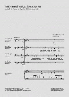 Vom Himmel hoch, da komm ich her BWV 243a (J.S. Bach) 