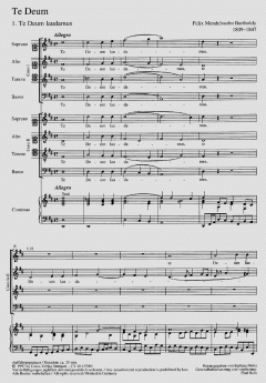 Te Deum a 8 (Felix Mendelssohn Bartholdy) 