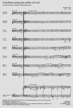 Crucifixus a 16 voci (Download) 