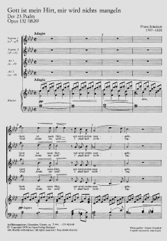Psalm 23 D706 (Franz Schubert) 