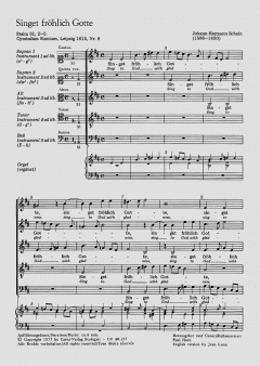 Singet fröhlich Gotte (Johann Hermann Schein) 