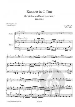 Violinkonzert in C-Dur Hob. VIIa:1 von Joseph Haydn im Alle Noten Shop kaufen