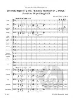 Slawische Rhapsodie g-Moll op. 45/2 von Antonín Dvořák 