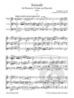 Serenade A-dur op. 53b von Adolf Busch 