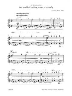 In a world of invisible waves: a butterfly von Charley Mason 