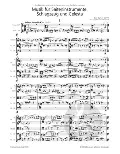 Musik für Saiteninstrumente, Schlagzeug und Celesta BB 114 von Béla Bartók 