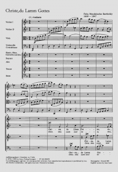 Christe, du Lamm Gottes (Felix Mendelssohn Bartholdy) 