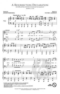 A Resurrection Declaration von Victor C. Johnson (Download) 