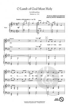 O Lamb of God Most Holy von Penny Rodriguez 