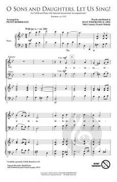 O Sons and Daughters, Let Us Sing! 