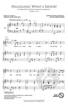 Hallelujah, What a Savior! von Keith Christopher 
