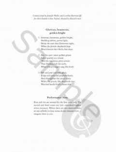 Glorious, beauteous, golden-bright von Alexander Campkin 