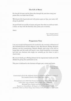 The Gift of Music von Roxanna Panufnik 