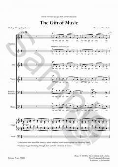 The Gift of Music von Roxanna Panufnik 