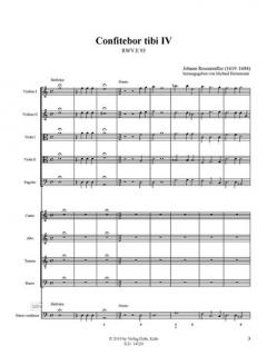 Confitebor tibi IV von Johann Rosenmüller 