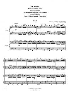 Die Zauberflöte de Mr Mozart von Christian Gottlob Neefe 