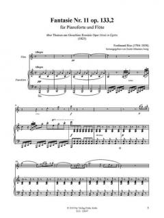 Fantasie Nr. 11 von Ferdinand Ries 