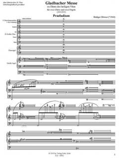 Gladbacher Messe zu Ehren des heiligen Vitus von Rüdiger Blömer 