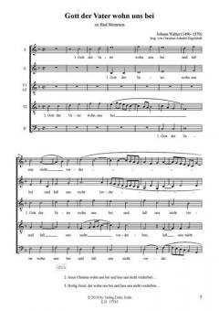Gott der Vater wohn uns bei von Johann Walter 