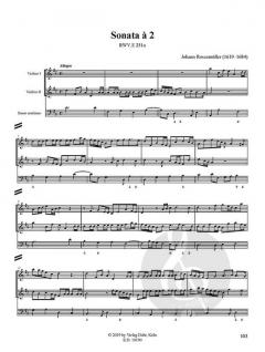 Instrumentalmusik in Drucken III von Johann Rosenmüller 