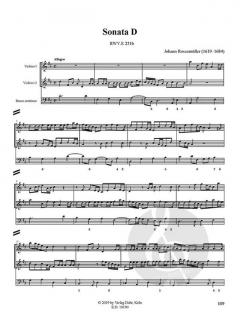 Instrumentalmusik in Drucken III von Johann Rosenmüller 