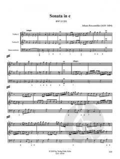 Instrumentalmusik in Drucken III von Johann Rosenmüller 