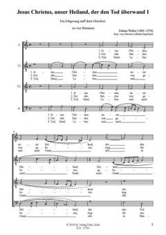 Jesus Christus, unser Heiland, der den Tod überwand I von Johann Walter 