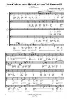 Jesus Christus, unser Heiland, der den Tod überwand II von Johann Walter 