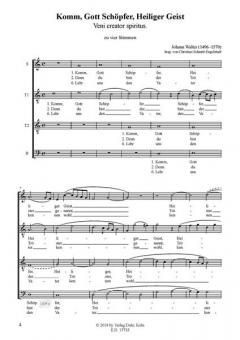Komm, Gott Schöpfer, Heiliger Geist von Johann Walter 