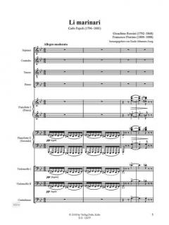 Li marinari von Gioacchino Rossini 