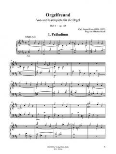 Orgelfreund Heft 4 op. 163 von Carl August Kern im Alle Noten Shop kaufen (Partitur)