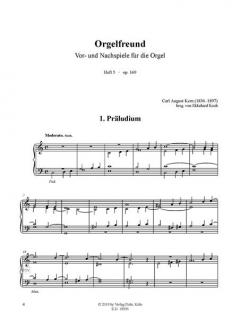 Orgelfreund Heft 5 op. 169 von Carl August Kern im Alle Noten Shop kaufen (Partitur)