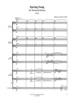 Spring Song von Adrian Connell 