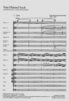 Vom Himmel hoch (Felix Mendelssohn Bartholdy) 