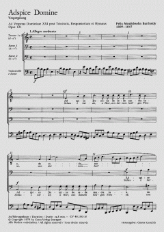 Adspice Domine (Felix Mendelssohn Bartholdy) 