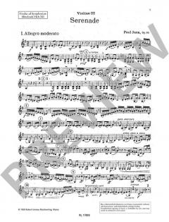Serenade op. 85 von Paul Juon 