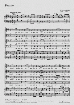 Festchor (Friedrich Silcher) 