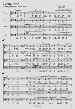 Wolf: Eichendorff-Lieder Nr. 2 und 4 (Hugo Wolf) 