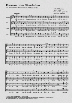 Romanze vom Gänsebuben (Robert Schumann) 