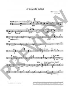 Concerto Nr. 2 in C-Dur op. 160 von Mario Castelnuovo-Tedesco (Download) 