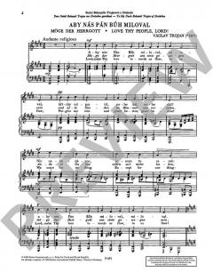 Tschechische und slowakische Volkslieder von Václav Trojan 