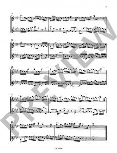 15 zweistimmige Inventionen BWV 772-786 von Johann Sebastian Bach 