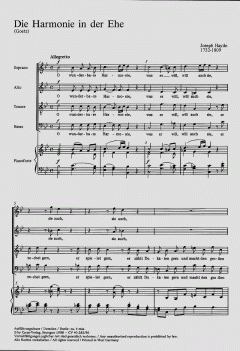 Die Harmonie in der Ehe (Joseph Haydn) 