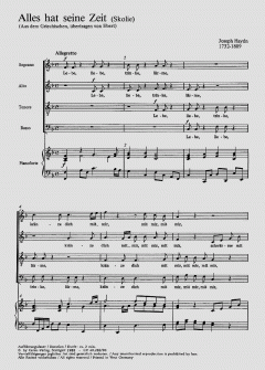 Alles hat seine Zeit (Joseph Haydn) 