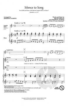 Silence to Song von Joseph M. Martin 