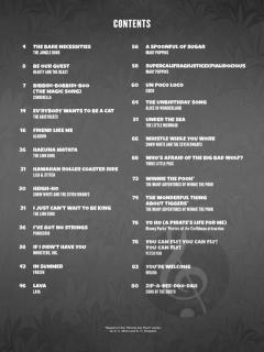 Disney Fun Songs for Easy Guitar 