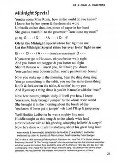 If I Had a Hammer - A Pete Seeger Sing-Along Songbook 