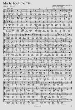 Advent, Choräle 1 (Friedrich Silcher) 