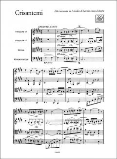 Crisantemi e Tre Minuetti von Giacomo Puccini 