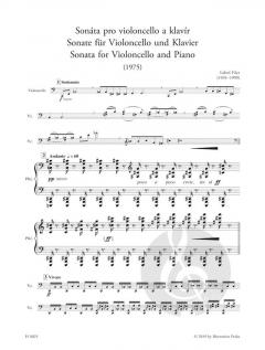 Sonaten von Luboš Fišer 